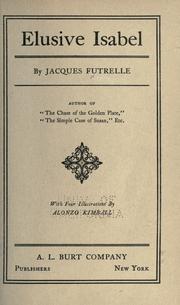 Cover of: Elusive Isabel by Jacques Futrelle
