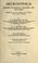 Cover of: Neurosyphilis, modern systematic diagnosis and treatment presented in one hundred and thirty-seven case histories