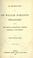 Cover of: An examination of Sir William Hamilton's philosophy