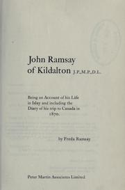Cover of: John Ramsay of Kildalton J.P., M.P., D.L. by Freda Ramsay