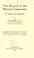 Cover of: The repeal of the Missouri compromise, its origin and authorship