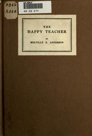 Cover of: The happy teacher