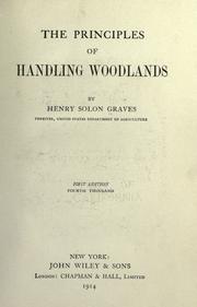 Cover of: The principles of handling woodlands