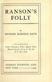 Cover of: Ranson's folly by Richard Harding Davis