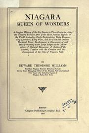 Niagara, queen of wonders by Williams, Edward T.