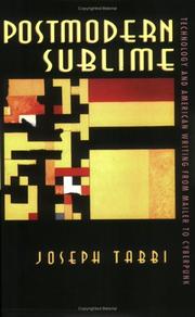 Cover of: Postmodern Sublime by Joseph Tabbi