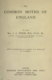 Cover of: The common moths of England by John George Wood