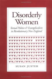 Cover of: Disorderly Women by Susan Juster