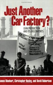 Just another car factory? by James W. Rinehart