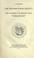 Cover of: History of the Philomathean Society of the University of Pennsylvania ...