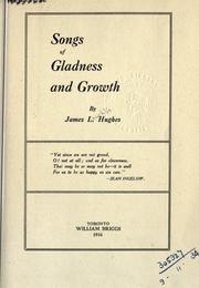 Cover of: Songs of gladness and growth