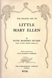 Cover of: The unlived life of little Mary Ellen
