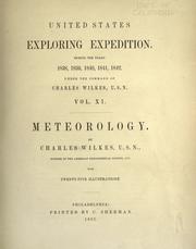 Cover of: Meteorology by Charles Wilkes
