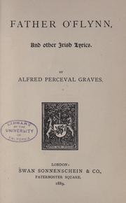 Father O'Flynn by Alfred Perceval Graves, Lindsay Symington