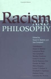 Cover of: Racism and Philosophy by 