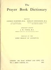 Cover of: The Prayer book dictionary