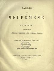 Tables of Melpomene