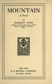 Cover of: Mountain by Wood, Clement