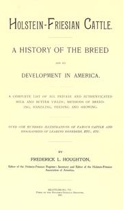 Holstein-Friesian cattle by Frederick Lowell Houghton