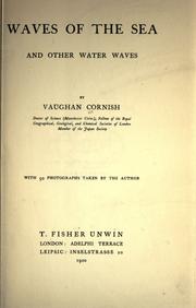 Cover of: Waves of the sea, and other water waves. by Cornish, Vaughan