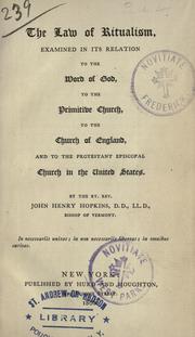 Cover of: Of the laws of ecclesiastical polity. by Richard Hooker