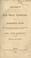 Cover of: Argument of Hon. Emory Washburn, before an ecclesiastical council, convened in Hollis street meeting house, July, 1841