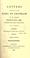 Cover of: Letters written by the late Earl of Chatham to his nephew, Thomas Pitt, esq.