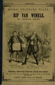 Cover of: Rip Van Winkle [legend of the Catskills by Burke, Charles St. Thomas
