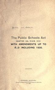 The Public Schools Act