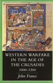 Cover of: Western warfare in the age of the Crusades, 1000-1300 by John France