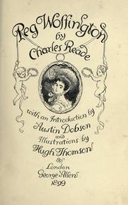 Cover of: Peg Woffington by Charles Reade