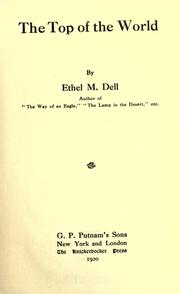 Cover of: The top of the world by Ethel M. Dell, Ethel M. Dell