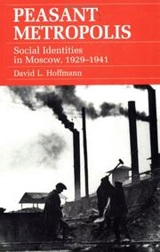 Cover of: Peasant Metropolis by David L. Hoffmann