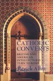 Cover of: Catholic Converts by Patrick Allitt