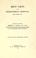 Cover of: Diet lists of the Presbyterian hospital, New York city