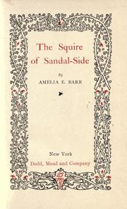 Cover of: squire of Sandal-Side: a pastoral romance