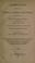 Cover of: Instructions relative to the duties of officers and voters as required by "An act to regulate elections" (revision of 1898), approved April 4th, 1898 and the supplements there to and other acts concerning elections.