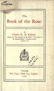 Cover of: book of the rose