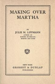 Cover of: Making over Martha