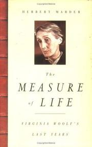 Cover of: The Measure of Life by Herbert Marder