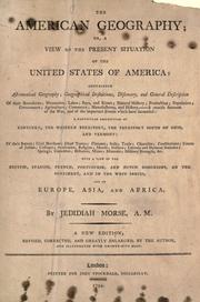 The American geography by Jedidiah Morse