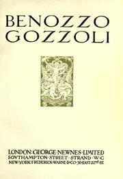 Cover of: Benozzo Gozzoli. by Hugh Stokes
