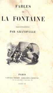 Cover of: Fables de La Fontaine by Jean de La Fontaine