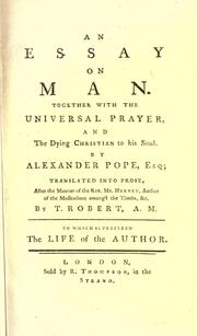 The Essay on Man