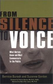 Cover of: From Silence to Voice by Bernice Buresh, Suzanne Gordon, Bernice Buresh, Suzanne Gordon