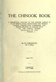 Cover of: The Chinook book by Phillips, Walter Shelley