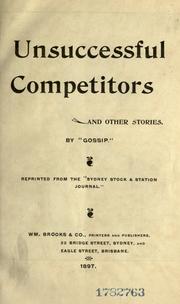 Cover of: Unsuccessful competitors: and other stories