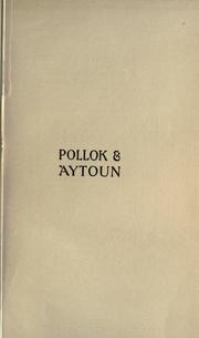 Pollok & Aytoun by Rosaline Orme Masson