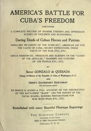 Cover of: America's battle for Cuba's freedom