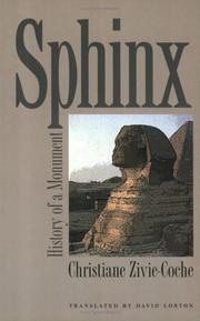Cover of: Sphinx: History Of A Monument